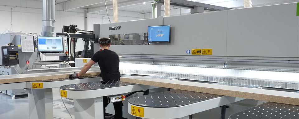 Fuldautomatisk Biesse anlæg hos AUBO